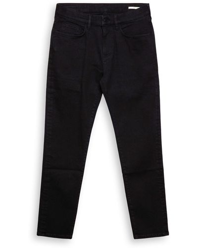 Esprit Slim-fit- Jeans aus Organic Cotton - Schwarz