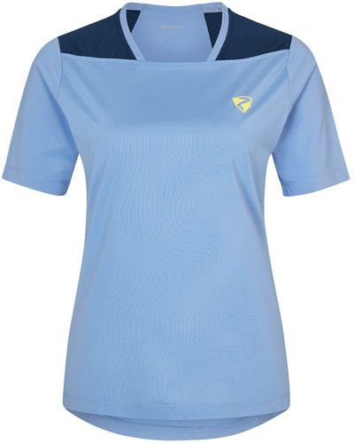 Ziener T-Shirt NADELIA - Blau