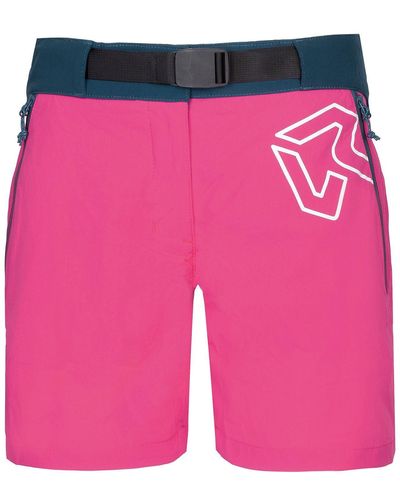 Rock Experience Funktionsshorts Shorts Scarlet Runner - Pink