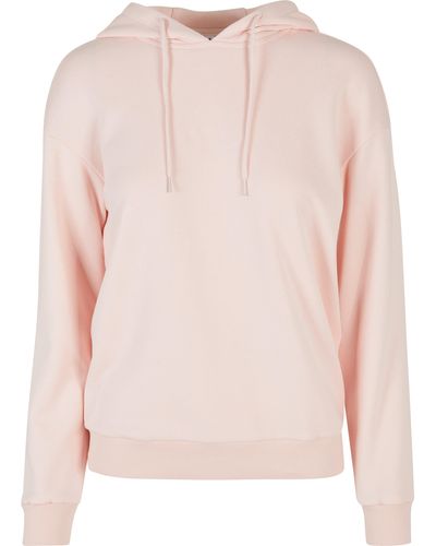 Build Your Brand Sweatshirt Ladies Everyday Hoody - Pink