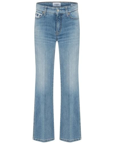 Cambio Regular-fit-Jeans Francesca - Blau