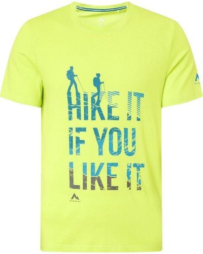 McKinley T- He.-Funktions-Shirt Kammo M LIME/GREEN LIM - Gelb