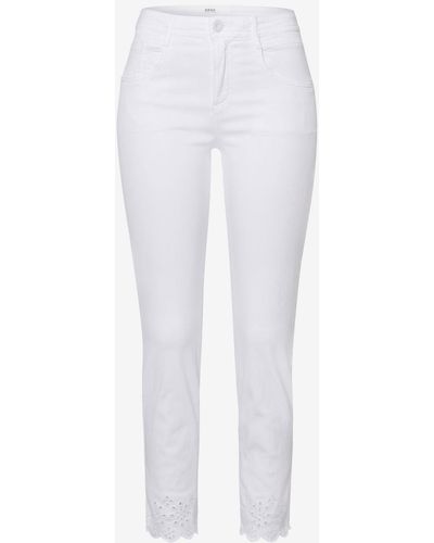 Brax Regular-fit-Jeans STYLE.SHAKIRA S - Weiß