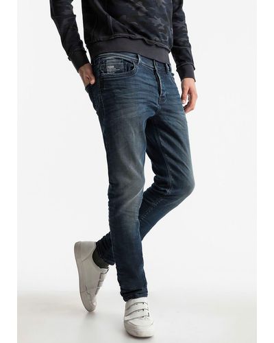 LTB Tapered-fit-Jeans SERVANDO X D - Blau