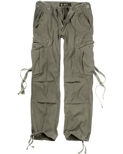 BRANDIT Cargohose Ladies M-65 Cargo Pants (1-tlg) - Grün