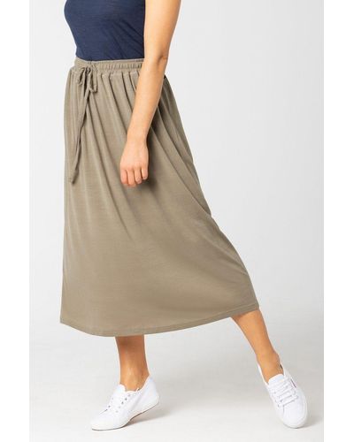 Long Röcke für Frauen - Bis 74% Rabatt | Lyst DE | Jeansröcke