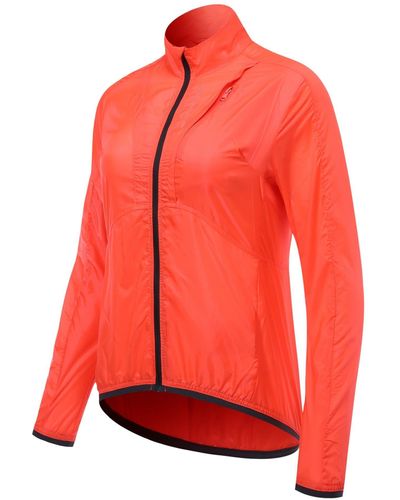 Protective W P-rise Up Anorak - Rot