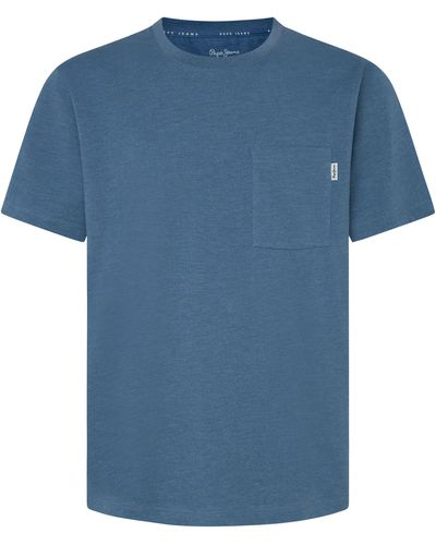 Pepe Jeans T-Shirt MANS TEE - Blau
