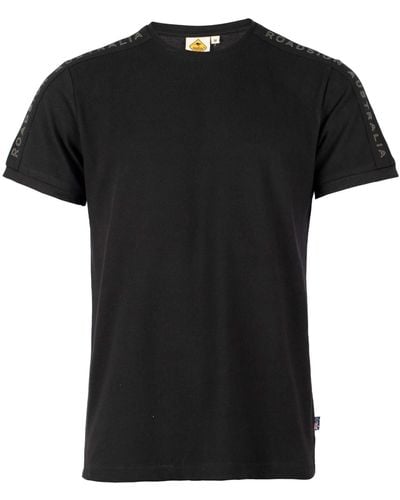 ROADSIGN australia T-Shirt Discovery (, 1-tlg) mit Logo-Aufdruck auf dem Arm - Schwarz