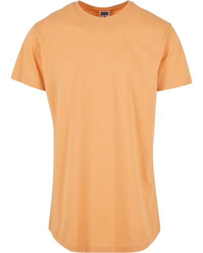 Urban Classics T-Shirt Shaped Long Tee - Orange