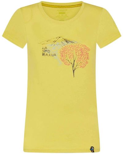 La Sportiva Bloom T-Shirt Women - Gelb