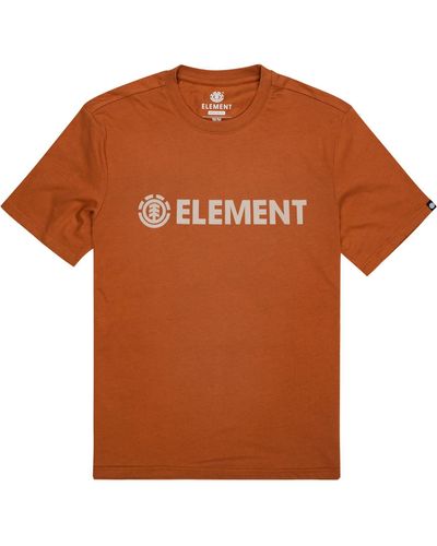 Element T-Shirt Blazin - Braun