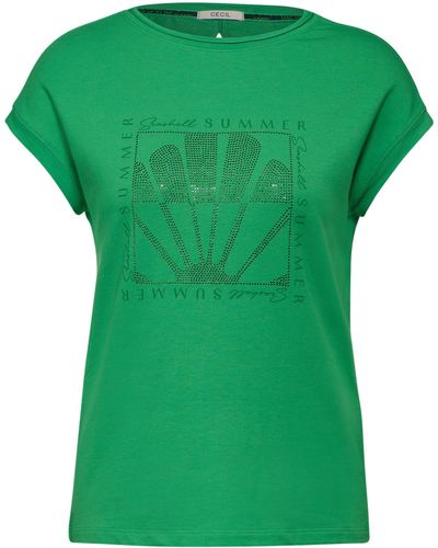 Cecil T-Shirt - Grün