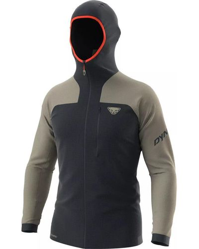 Dynafit Fleecejacke Speed PTC Hooded Jacket Men - Grau