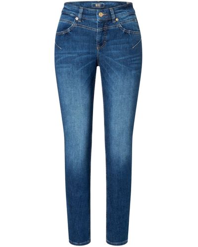 M·a·c Stretch-Jeans RICH SLIM fashion blue washed 5743-90-0387 D620 - Blau