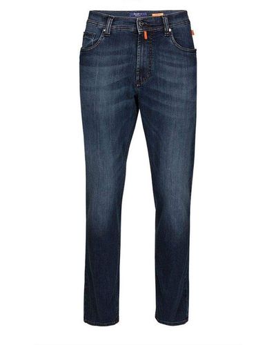 BRÜHL 5-Pocket-Jeans dunkel-blau (1-tlg)