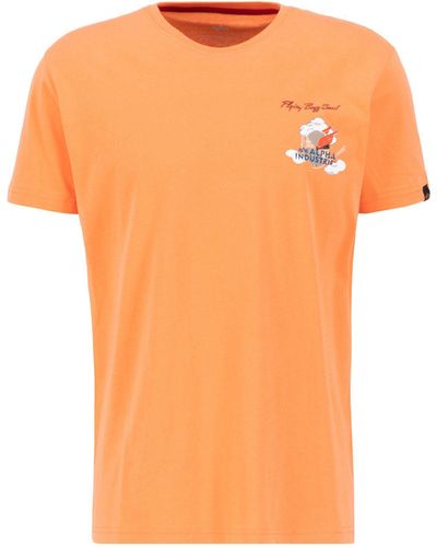 Alpha Industries Shirt Men - Orange
