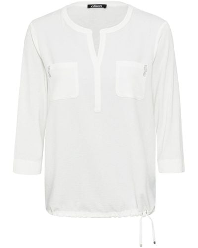 Olsen T-Shirt Long Sleeves - Weiß