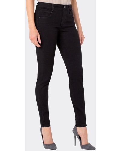 Liverpool Jeans Company Fit-Jeans Gia Glider Skinny Stretchy und komfortabel - Schwarz