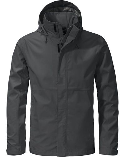 Schoeffel Outdoorjacke Jacket Gmund M BLACK - Grau