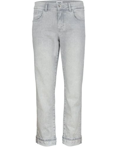 Damen-Jeans von ANGELS in Grau | Lyst DE