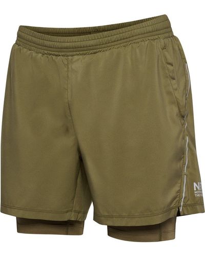 Newline Nwlfast 2In1 Zip Pocket Shorts - Grün