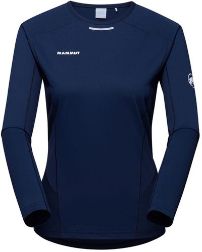 Mammut Aenergy FL Longsleeve Women Funktionsshirt - Blau