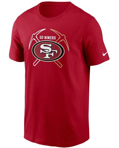 Nike Print-Shirt NFL Essential GO NINERS San Francisco 49ers - Rot