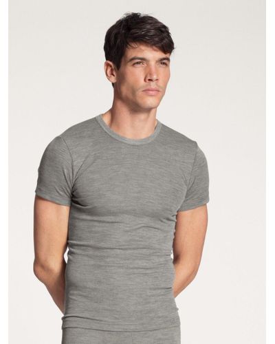 CALIDA HERREN T-Shirt - Grau
