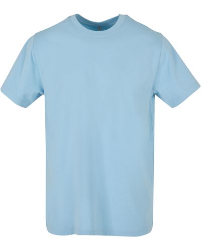 Build Your Brand Rundhalsshirt Round Neck T-Shirt - Blau