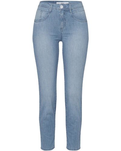 Brax 5-Pocket- Jeans SHAKIRA S Skinny Fit (1-tlg) - Blau