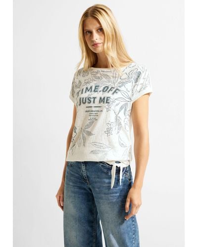 Cecil T-Shirt und Polos für Damen | Online-Schlussverkauf – Bis zu 50%  Rabatt | Lyst DE