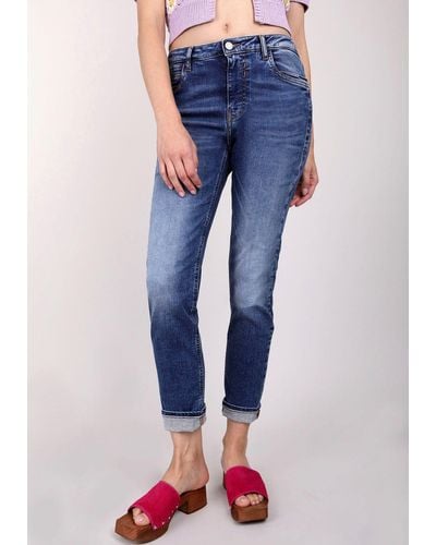 BLUE FIRE Slim-fit-Jeans NANCY mit Stretchanteil für eine tolle Passform - Blau