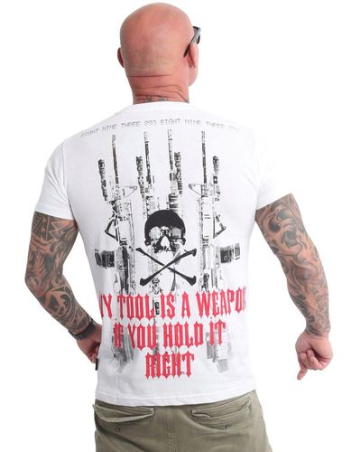 Yakuza T-Shirt Any Tool - Weiß