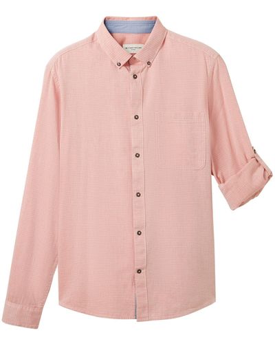 Tom Tailor Langarmhemd - Pink