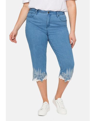 Online-Schlussverkauf Bis zu Sheego für 4 | Rabatt Jeans Damen – Lyst - | Seite 76%