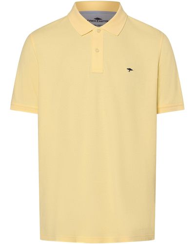 Fynch-Hatton Poloshirt - Gelb