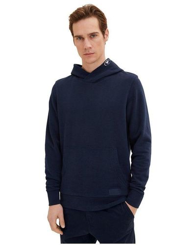 Tom Tailor Sweatshirt blau regular fit (1-tlg)