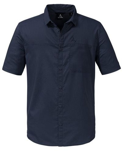 Schoeffel Outdoorhemd Shirt Triest M - Blau