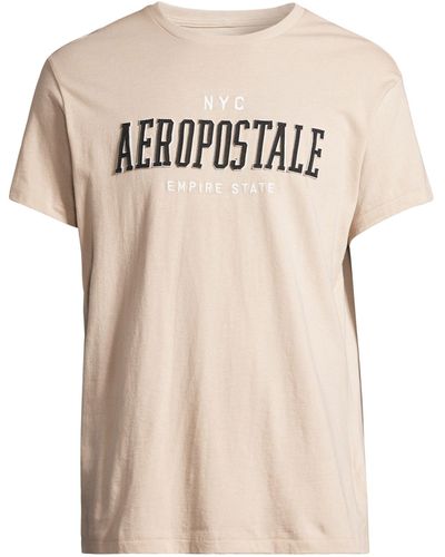 Aéropostale T-Shirt (1-tlg) - Natur
