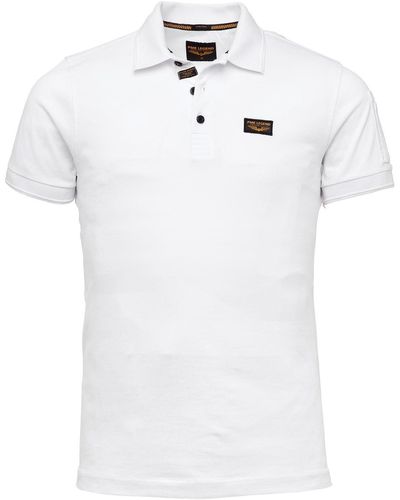 PME LEGEND T-Shirt Trackway polo - Weiß