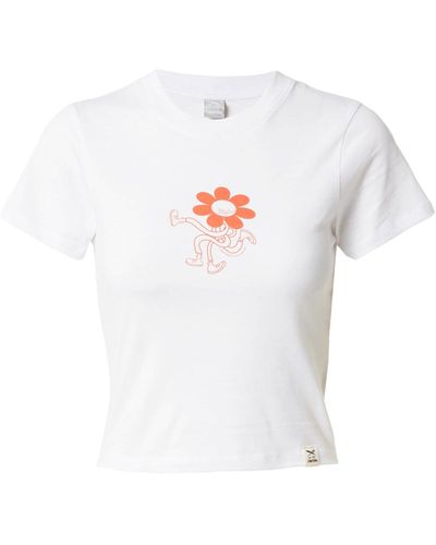 Iriedaily T-Shirt (1-tlg) Plain/ohne Details - Weiß