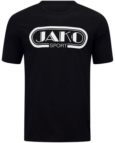 JAKÒ T-Shirt Retro - Schwarz