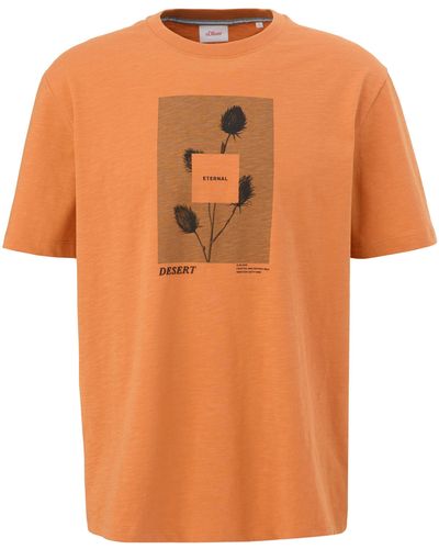 S.oliver T-Shirt - Orange