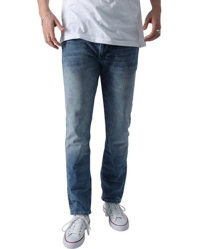 Miracle of Denim Relax-fit-Jeans THOMAS mit Stretch - Blau