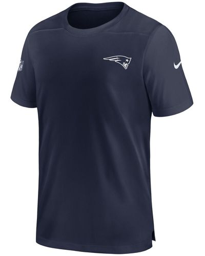 Nike Print-Shirt Dallas Cowboys DriFIT Sideline Coach - Blau