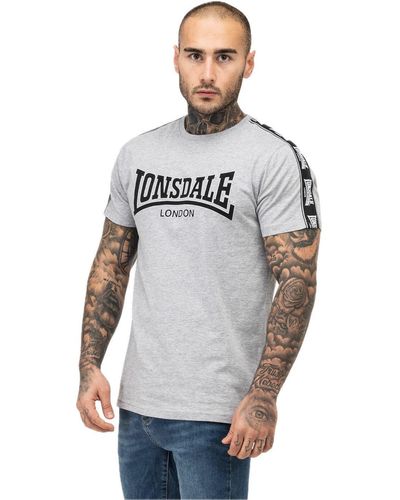 Lonsdale London T-Shirt Vementry - Grau