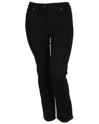 ZERRES 5-Pocket-Jeans schwarz comfort fit (1-tlg)
