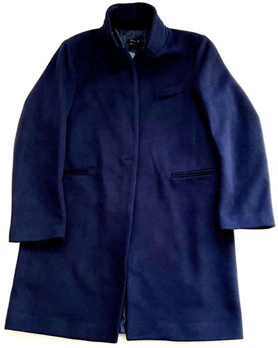 Class Roberto Cavalli Langmantel , Woman Coat Mantel, Blau