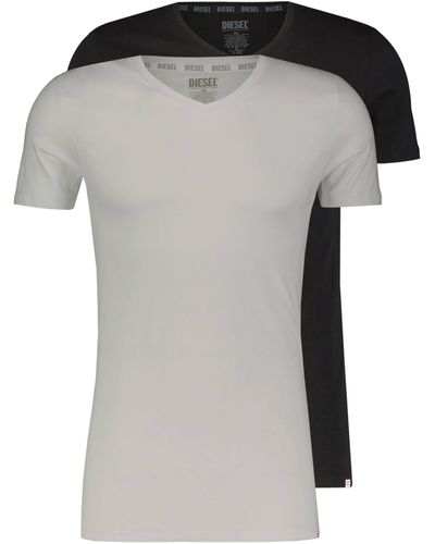 DIESEL T-Shirt UMTEE-MICHAEL 2er-Pack - Mehrfarbig